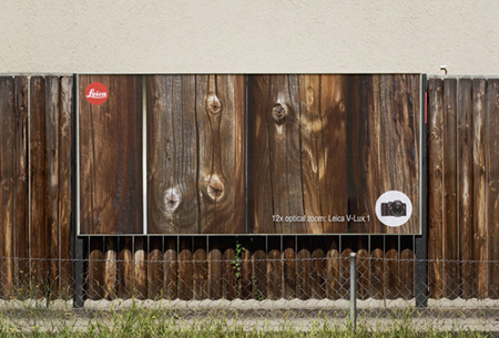 Curiosa campaña publicitaria del zoom 12x de Leica