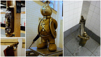Las esculturas de la estación del metro de la calle 14 en Nueva York