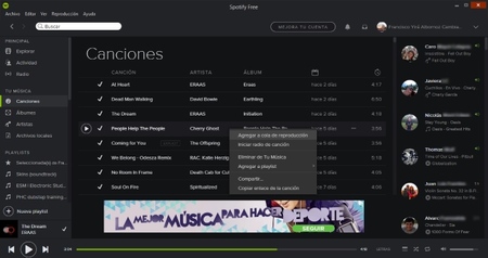 Spotify para Windows ahora funciona mejor en pantallas táctiles