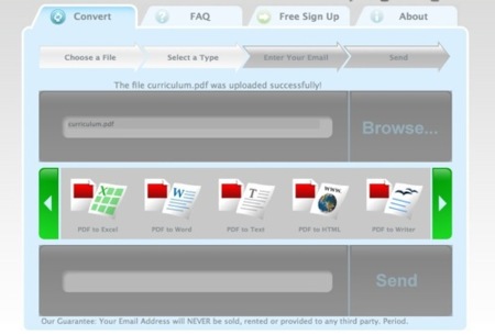 Convierte más de cincuenta tipos de archivo con CometDocs