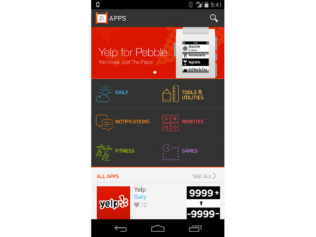 La tienda de aplicaciones de Pebble se estrena este lunes en iOS