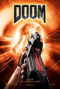 Poster oficial de la película DOOM