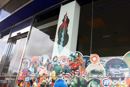 Vinilos estación de servicio Garmar