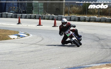 Rini en acción en el Circuit d