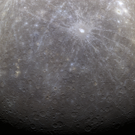 Nueva imagen del planeta Mercurio