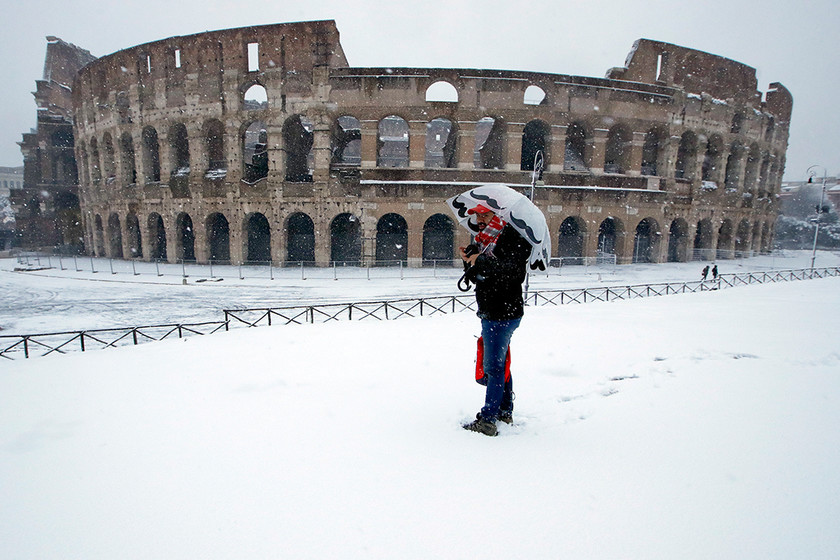 Nieve En Roma