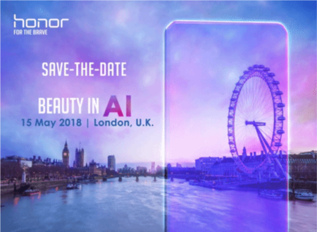 El Honor 10 se presentará el 15 de mayo y traerá una cámara con funciones IA