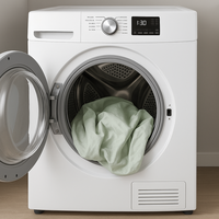 Sacar la ropa de cama de la secadora toda enrollada es un engorro: el truco para evitarlo es más sencillo de lo que parece