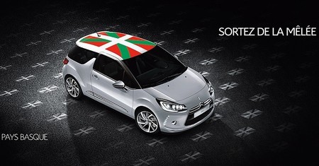 DS 3: ahora, con la ikurriña en el techo