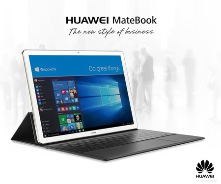 Convertible Huawei Matebook, con 4GB de RAM y Windows 10, por 519 euros y envío gratis