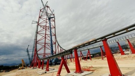 La nueva montaña rusa más alta y más rápida de Europa estará en España 