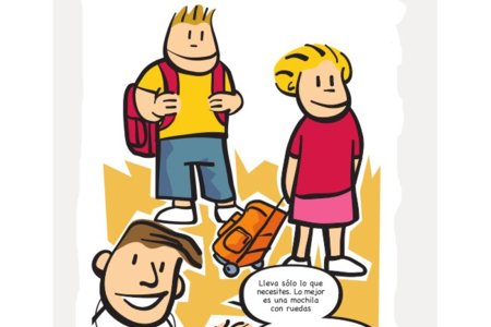 Consejos para prevenir dolores de espalda con la vuelta al cole