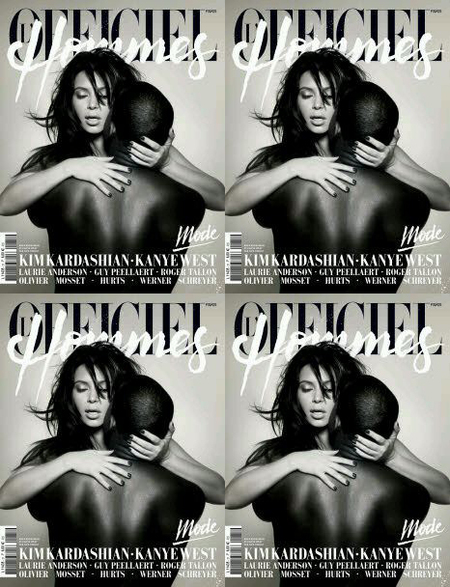 Kim Kardashian y Kanye West echan un kiki en portada: ¡toma ya!