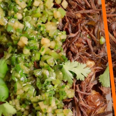 Cómo hacer carne deshebrada en la freidora de aire: queda crujiente e ideal con esta salsa verde