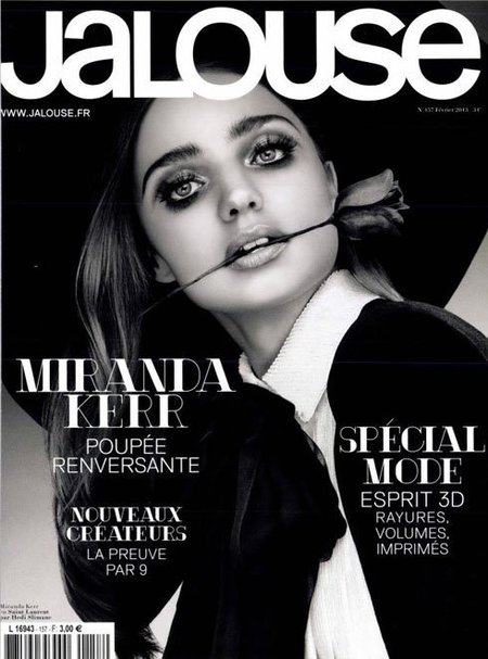 Ojiplático me quedo admirando a Miranda Kerr en semejante portadón