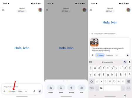 Nano Banana en Gemini
