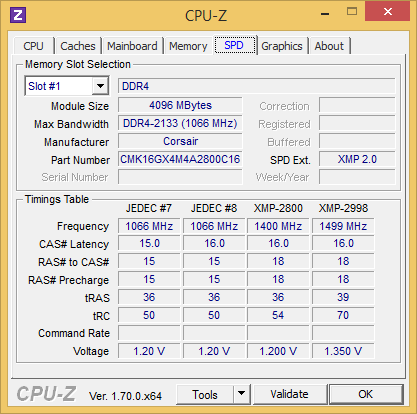 Corsair Ddr4 Cpuz