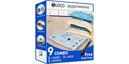 Pack De Bolsas Al Vacio Para Ropa