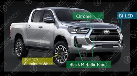 ¡Filtrado! El facelift de la Toyota Hilux 2021 queda al descubierto