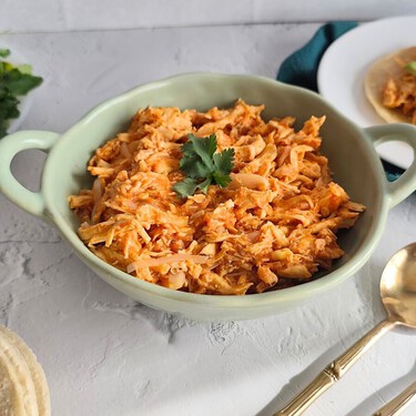La mejor tinga de pollo para tacos y tostadas: una infalible receta mexicana