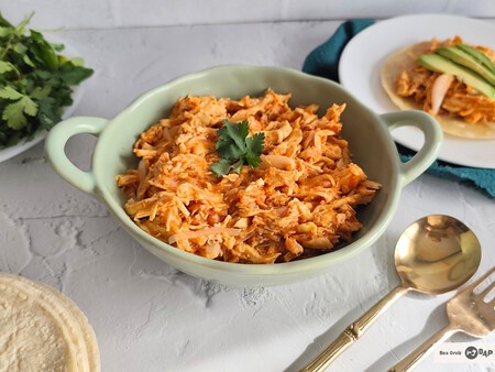 La mejor tinga de pollo para tacos y tostadas: una infalible receta mexicana