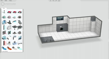 Así funciona el editor de niveles de 'Portal 2'