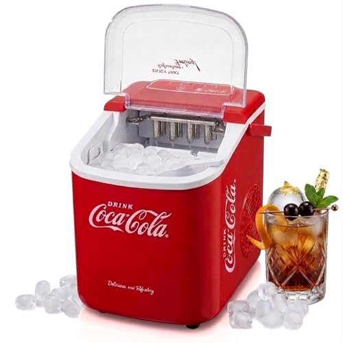 Salco Máquina de cubitos de hielo Coca-Cola
