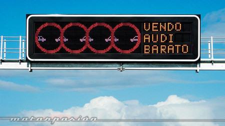 Señal de tráfico hackeada