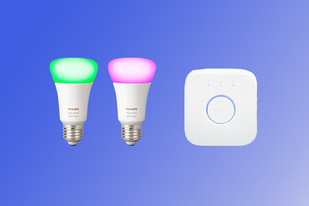 Philips Hue Bluetooth Pack 2 Bombillas Inteligentes Led E27 Y Puente