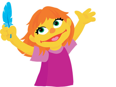 Ella es Julia, el nuevo personaje con autismo de Barrio Sésamo