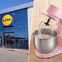 Hoy en Lidl este robot de cocina tres en uno con color pastel, cinco litros de capacidad y 8 velocidades 