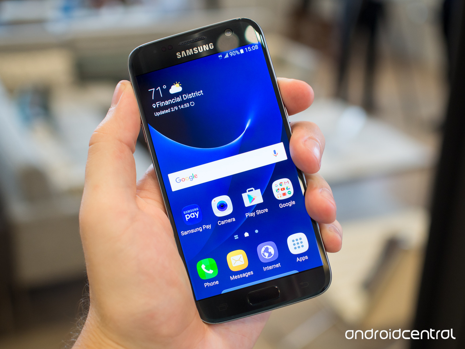 Foto de Samsung Galaxy S7, negro (1/3)