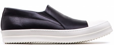La slip on de Rick Owens y el lujo ponible