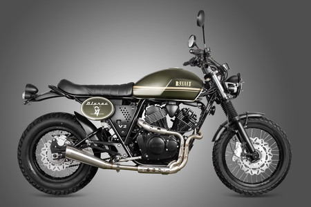 La Bullit Bluroc 250 cc es una moto retro para el A2 y de estilo Cafe Racer británico (pero es belga)
