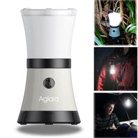 Cupón de descuento de más de 8 euros en el farol de camping LED Aglaia: aplicándolo cuesta 4,94 euros en Amazon