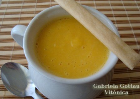 Sopa crema de calabaza. Receta saludable