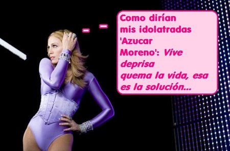 Madonna tú sí que sabes como ganarte a la suegra...