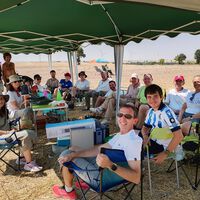 "He llorado": 48 horas en Burgos viendo el eclipse junto a un grupo de astrofotógrafos y apasionados de la astronomía