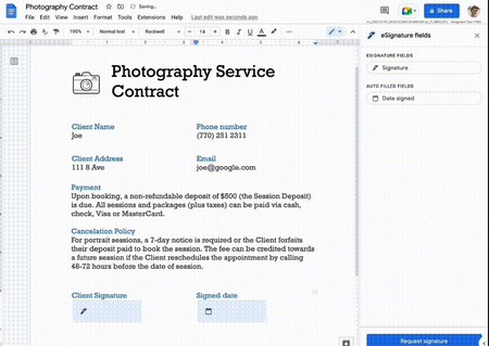 Captura Google Firma Digital