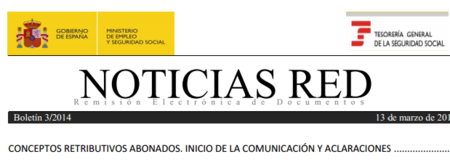 Abierto el plazo para comunicar los conceptos retributivos abonados a los trabajadores