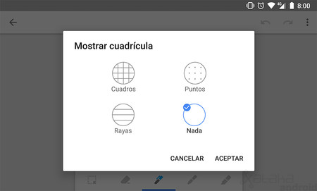 Cómo mostrar una cuadrícula en tus notas de Google Keep para Android