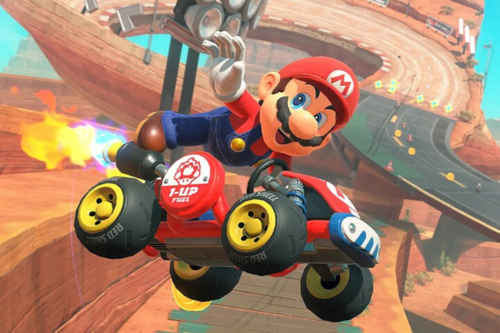 Mario Kart 8 Deluxe. Imagem: Xataka