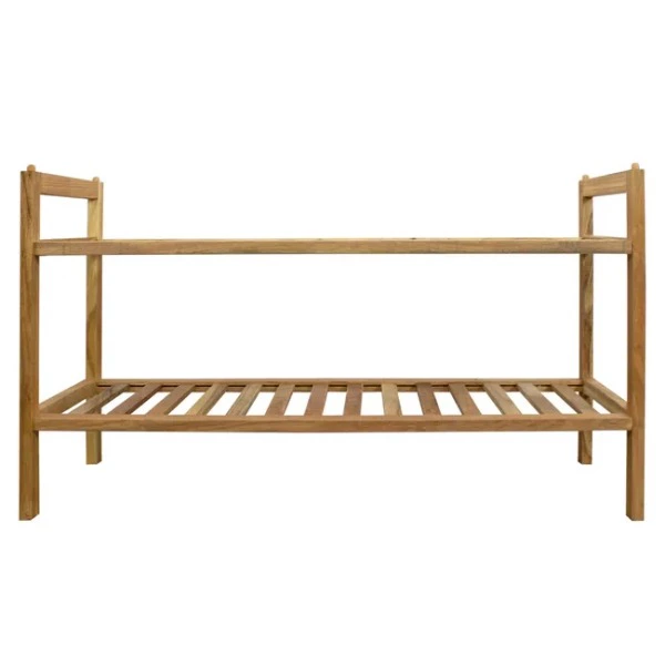 Estante para el baño de madera marrón Element