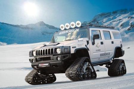 Hummer H2 Bomber por GeigerCars, preparado para la nieve y para lo que haga falta