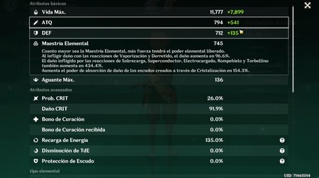 Stats Base Kazuha