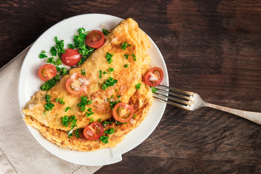 Cómo hacer tortilla francesa. Receta de cocina fácil, sencilla y deliciosa