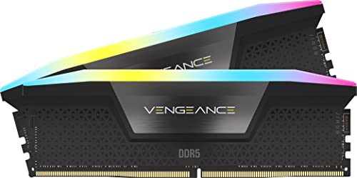 CORSAIR VENGEANCE RGB DDR5 32GB (2x16GB) DDR5 6000MHz CL30 