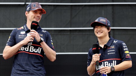 Verstappen Tsunoda Austria F1 2025