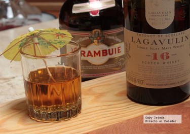 Receta: Un clásico para los amantes del Whisky. Clavo Oxidado 