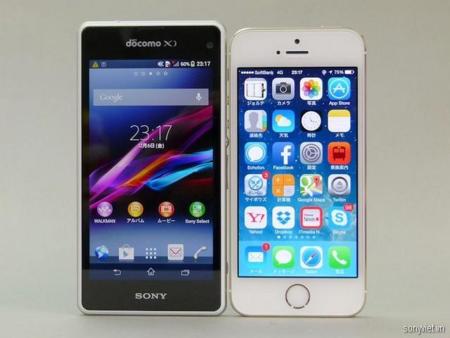 Sony Xperia Z1f bate al iPhone 5s en Japón
